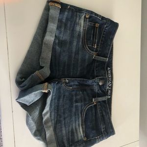 American eagle jean shorts